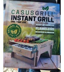CasusGrill Single Use Instant Grill. 6704units. EXW Los Angeles